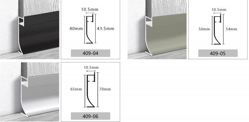 Built-in skirting  2