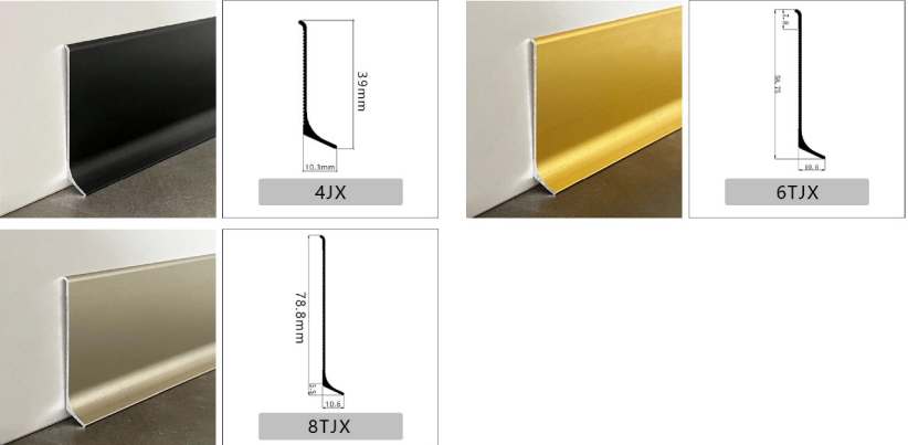 Glue skirting